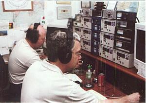AF5Z and WS4G operating at N5TW, 2000 ARRL DX Contest, CW