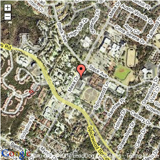Map of Mirabelle Restaurant location