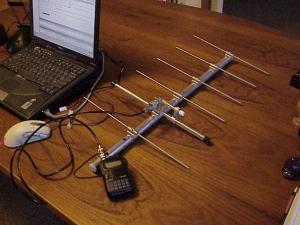 440MHz yagi and 
HT