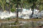 Image of a tsunami wave