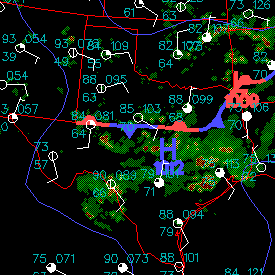 Weather map